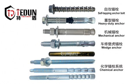EU ETA Certified  “TEDUN” Anchor Bolts Consolidate Construction Safety
