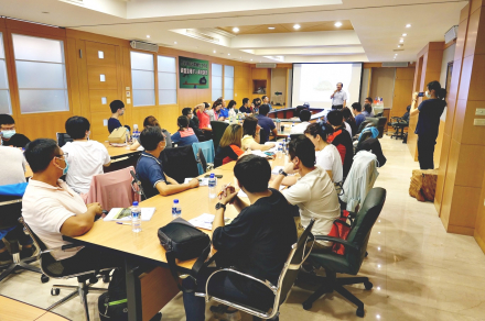 產學鏈結淨零轉型工作坊- 碳盤查種子人員培訓班於匯達舉辦