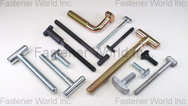 KEY-USE INDUSTRIAL WORKS CO., LTD , T-BOLT , T-head Or T-slot Bolts KEY-USE INDUSTRIAL WORKS CO., LTD , T-BOLT , T-head Or T-slot Bolts