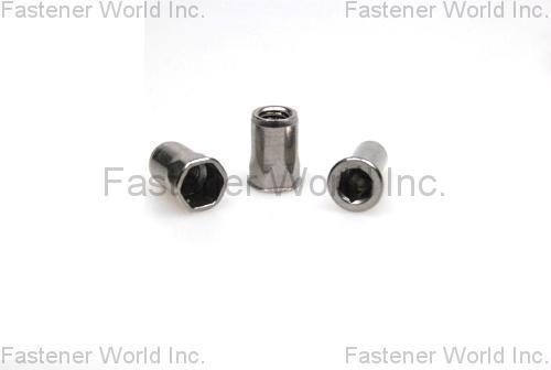 CHONG CHENG FASTENER CORP. (CFC) , HALF HEX RIVET NUT , Blind Nuts / Rivet Nuts CHONG CHENG FASTENER CORP. (CFC) , HALF HEX RIVET NUT , Blind Nuts / Rivet Nuts