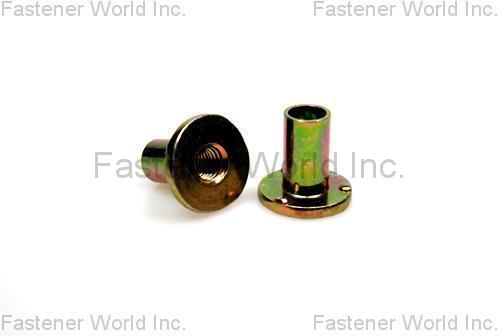 CHONG CHENG FASTENER CORP. (CFC) , ROUND TEE NUT WITH 3 NIBS , Tee Nuts CHONG CHENG FASTENER CORP. (CFC) , ROUND TEE NUT WITH 3 NIBS , Tee Nuts