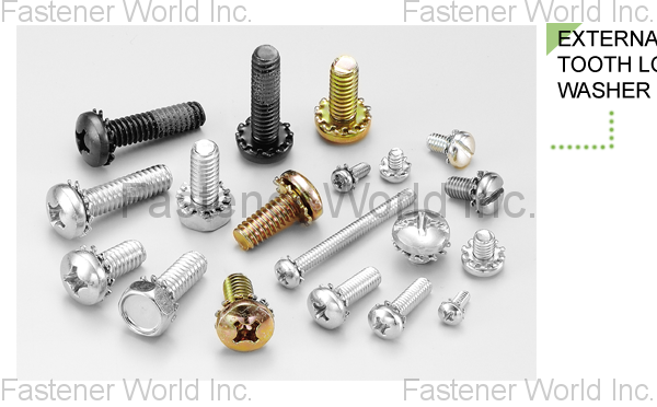 CHIAN YUNG CORPORATION  , EXTERNAL TOOTH LOCK WASHERS  , Lock Washers CHIAN YUNG CORPORATION  , EXTERNAL TOOTH LOCK WASHERS  , Lock Washers