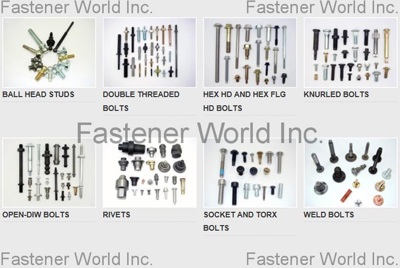 AUTOLINK INTERNATIONAL CO., LTD. , HEX HEAD BOLTS, HEX FLANGE HEAD BOLTS, HEX SOCKET HEAD BOLTS (TORX RECESS), WELD BOLTS, KNURLED BOLTS, T-HEAD BOLTS, BALL HEAD BOLTS, RE-HEADING BOLTS , Hexagon Nuts AUTOLINK INTERNATIONAL CO., LTD. , HEX HEAD BOLTS, HEX FLANGE HEAD BOLTS, HEX SOCKET HEAD BOLTS (TORX RECESS), WELD BOLTS, KNURLED BOLTS, T-HEAD BOLTS, BALL HEAD BOLTS, RE-HEADING BOLTS , Hexagon Nuts