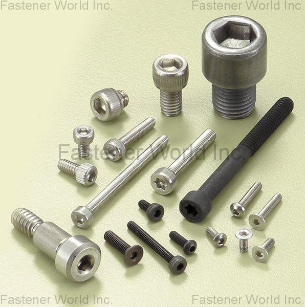 SCREWTECH INDUSTRY CO., LTD. , FULL RANGE OF HEX SOCKET SCREWS , Hexagon Head Cap Screws SCREWTECH INDUSTRY CO., LTD. , FULL RANGE OF HEX SOCKET SCREWS , Hexagon Head Cap Screws