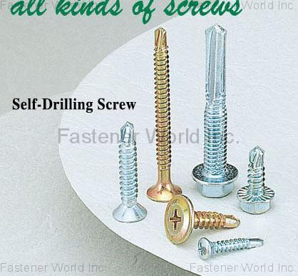 ALEX SCREW INDUSTRIAL CO., LTD. , Self-Drilling Screws , Self-drilling Screws ALEX SCREW INDUSTRIAL CO., LTD. , Self-Drilling Screws , Self-drilling Screws