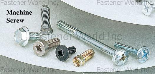 ALEX SCREW INDUSTRIAL CO., LTD. , Machine Screws , Machine Screws ALEX SCREW INDUSTRIAL CO., LTD. , Machine Screws , Machine Screws