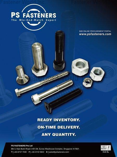 PS FASTENERS PTE LTD. , Socket Screws , Hexagon Head Cap Screws PS FASTENERS PTE LTD. , Socket Screws , Hexagon Head Cap Screws