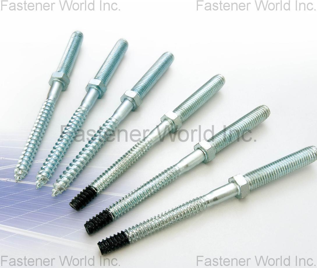 SHEH KAI PRECISION CO., LTD. , Bi-Metal Fasteners For Solar Systems , Bi-metal Concrete Screw Anchors SHEH KAI PRECISION CO., LTD. , Bi-Metal Fasteners For Solar Systems , Bi-metal Concrete Screw Anchors