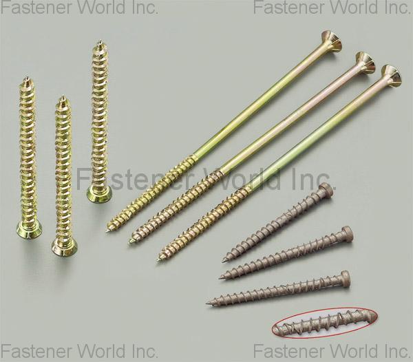FALCON FASTENER CO., LTD. , Square Thread Screws with Ridge, Triple Thread Screws , All Kinds of Screws FALCON FASTENER CO., LTD. , Square Thread Screws with Ridge, Triple Thread Screws , All Kinds of Screws