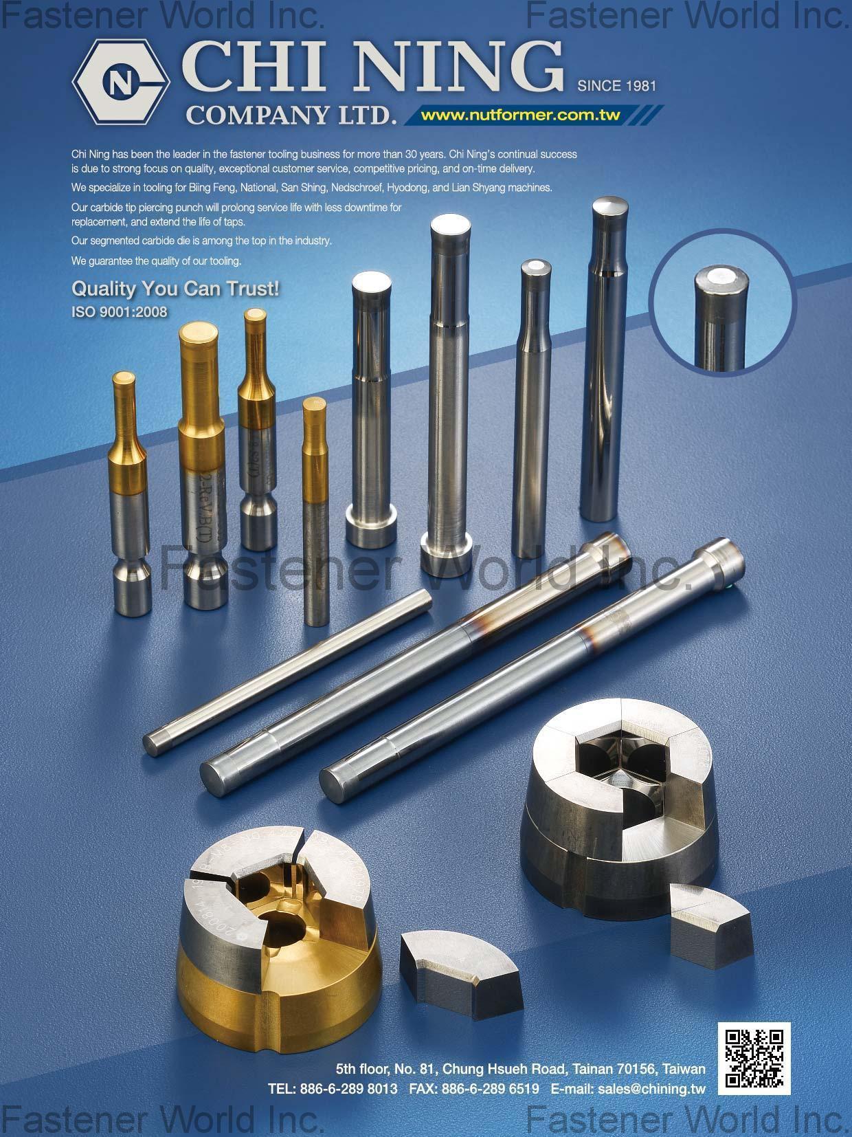 CHI NING CO., LTD. , Hex Recess Punches , Hex Recess Punches CHI NING CO., LTD. , Hex Recess Punches , Hex Recess Punches