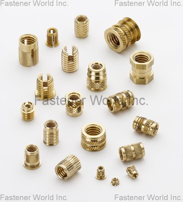 CLH PRECISION ENTERPRISE CO., LTD. , Brass Insert CLH PRECISION ENTERPRISE CO., LTD. , Brass Insert