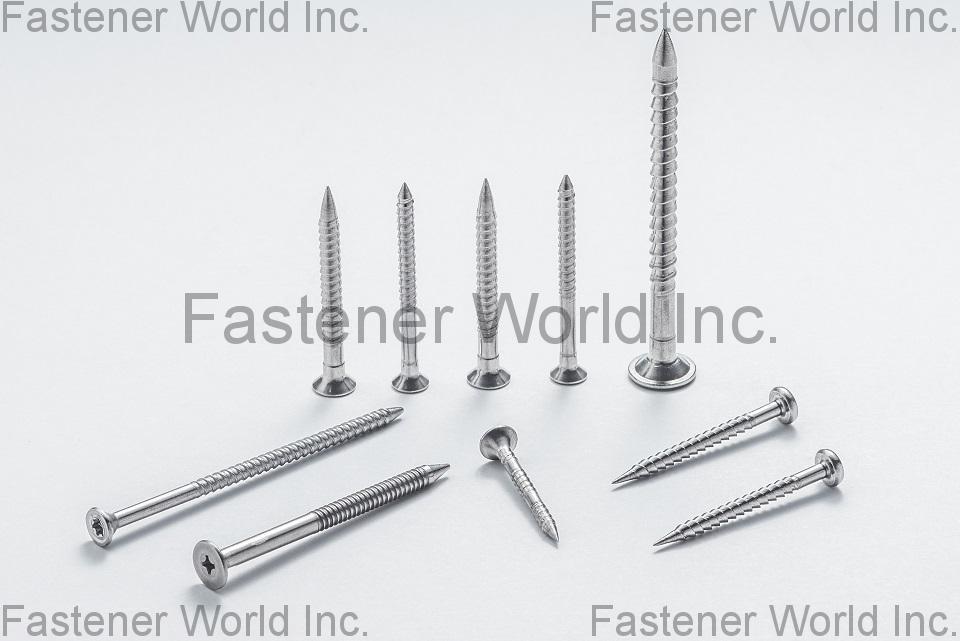 SHEN CHOU FASTENERS INDUSTRIAL CO., LTD. , Special Screws SHEN CHOU FASTENERS INDUSTRIAL CO., LTD. , Special Screws
