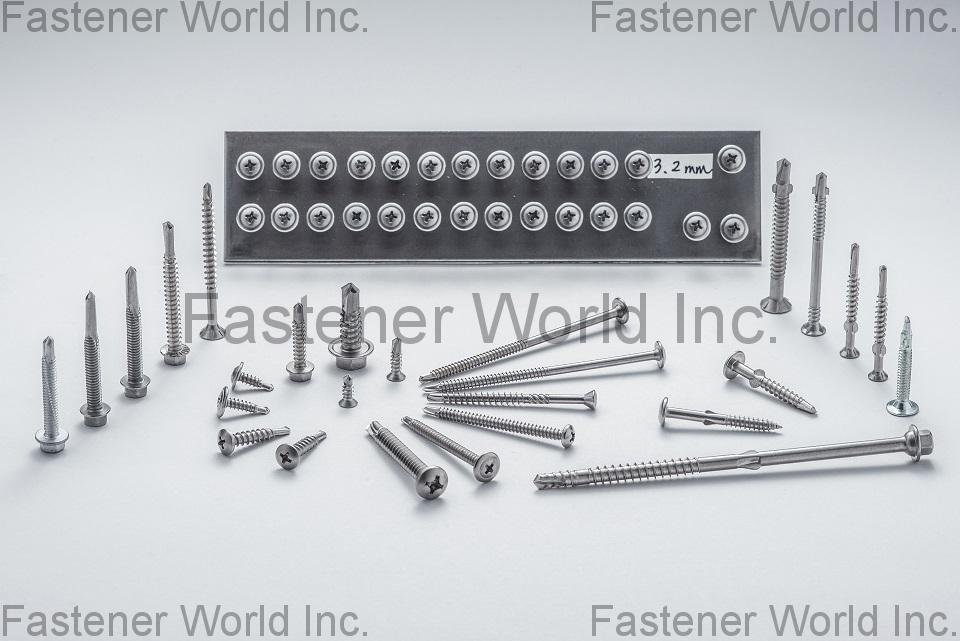 SHEN CHOU FASTENERS INDUSTRIAL CO., LTD. , TEK Screws SHEN CHOU FASTENERS INDUSTRIAL CO., LTD. , TEK Screws