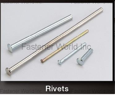 FU KAI FASTENER ENTERPRISE CO., LTD. , Rivets , Rivets FU KAI FASTENER ENTERPRISE CO., LTD. , Rivets , Rivets