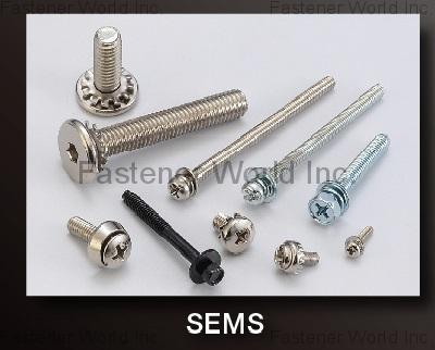 FU KAI FASTENER ENTERPRISE CO., LTD. , SEMS , SEMS Screws FU KAI FASTENER ENTERPRISE CO., LTD. , SEMS , SEMS Screws