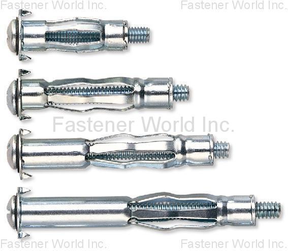 HWALLY PRODUCTS CO., LTD. , NO.102 HOLLOW WALL ANCHOR (M TYPE SYSTEM) , Hollow Wall Anchors HWALLY PRODUCTS CO., LTD. , NO.102 HOLLOW WALL ANCHOR (M TYPE SYSTEM) , Hollow Wall Anchors