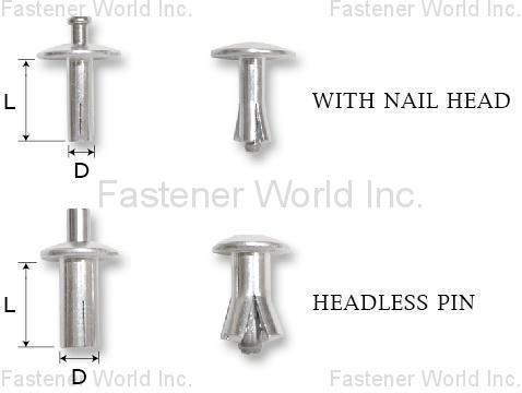 HWALLY PRODUCTS CO., LTD. , NO.508 ALUMINUM DRIVE ANCHOR , Hammer Drive Anchors HWALLY PRODUCTS CO., LTD. , NO.508 ALUMINUM DRIVE ANCHOR , Hammer Drive Anchors