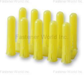 HWALLY PRODUCTS CO., LTD. , NO.821 TEN PLASTIC PLUG , Wall Plugs HWALLY PRODUCTS CO., LTD. , NO.821 TEN PLASTIC PLUG , Wall Plugs