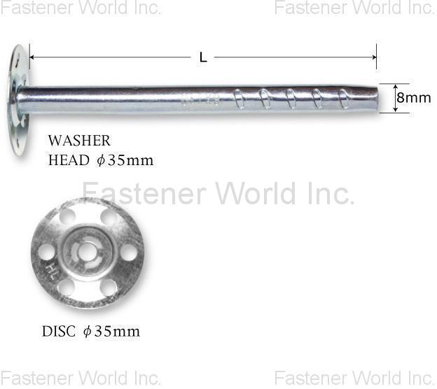 HWALLY PRODUCTS CO., LTD. , NO.514 METAL INSULATION PLUG , Metal Insulation Plugs HWALLY PRODUCTS CO., LTD. , NO.514 METAL INSULATION PLUG , Metal Insulation Plugs