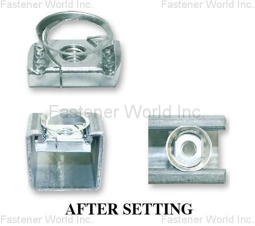 HWALLY PRODUCTS CO., LTD. , NO.606-1 STEEL STRUT NUT , All Kinds Of Nuts HWALLY PRODUCTS CO., LTD. , NO.606-1 STEEL STRUT NUT , All Kinds Of Nuts