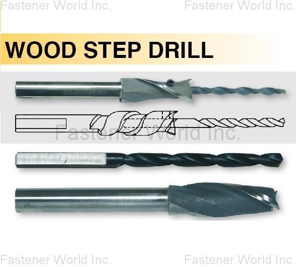 HWALLY PRODUCTS CO., LTD. , NO.9064 WOOD STEP DRILL , Drills HWALLY PRODUCTS CO., LTD. , NO.9064 WOOD STEP DRILL , Drills