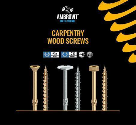 AMBROVIT S.P.A. , Carpentry Wood Screws , Wood Screws AMBROVIT S.P.A. , Carpentry Wood Screws , Wood Screws
