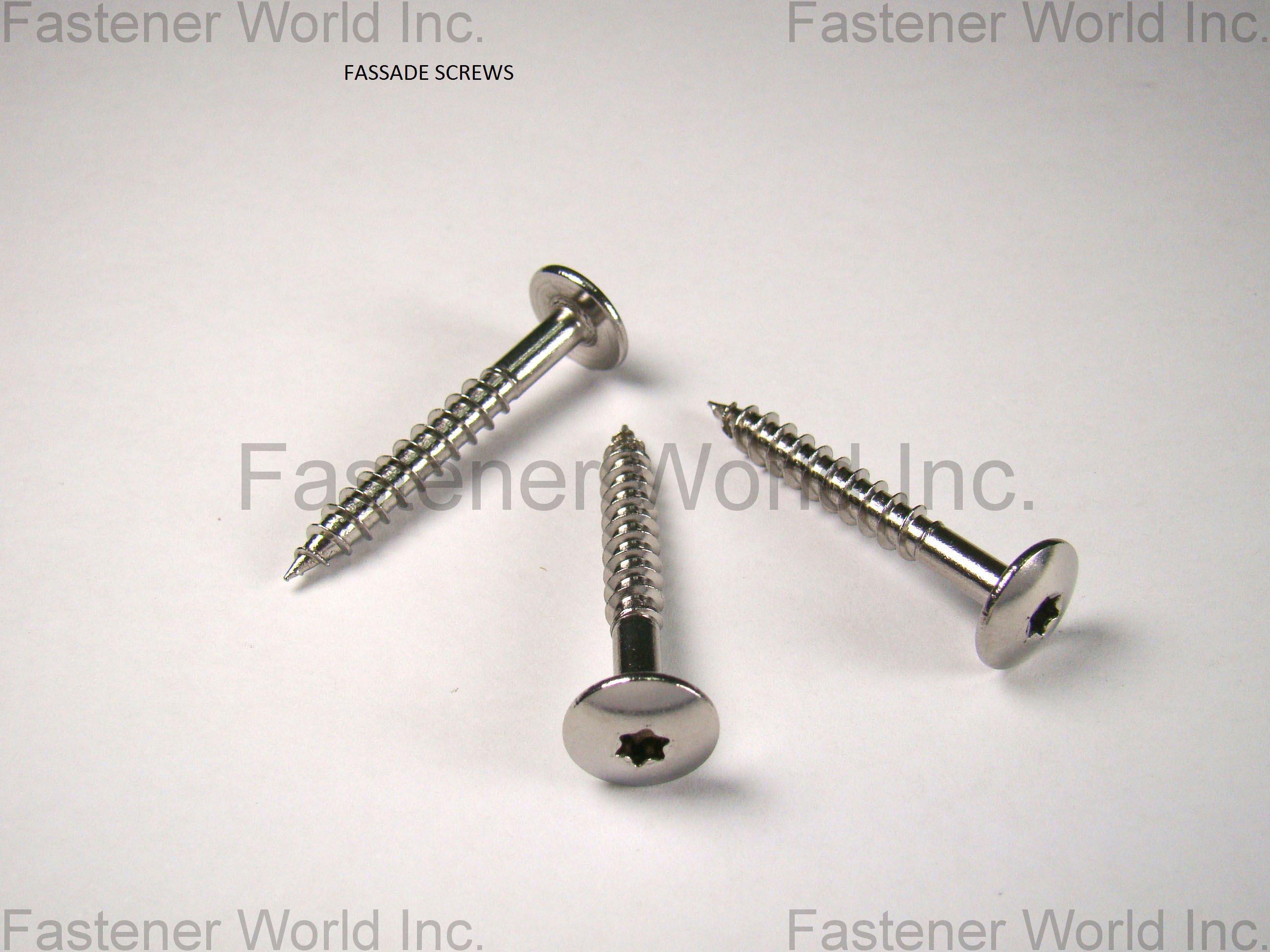 A-PLUS SCREWS INC. , FASSADE SCREW , Special Screws A-PLUS SCREWS INC. , FASSADE SCREW , Special Screws