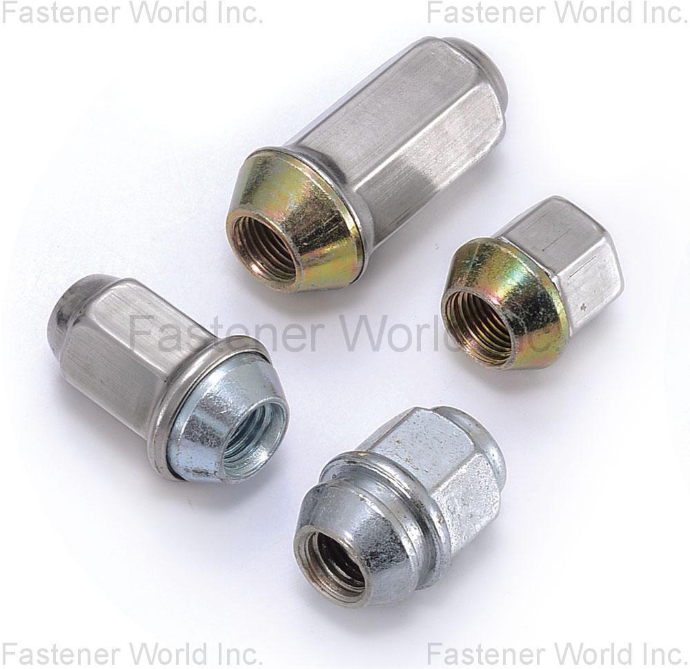 MIT INDUSTRIAL ACCESSORIES CORP. (MECHANICAL HARDWARES CO.) , Lug Nut & S/S Cap , Lug Nuts MIT INDUSTRIAL ACCESSORIES CORP. (MECHANICAL HARDWARES CO.) , Lug Nut & S/S Cap , Lug Nuts