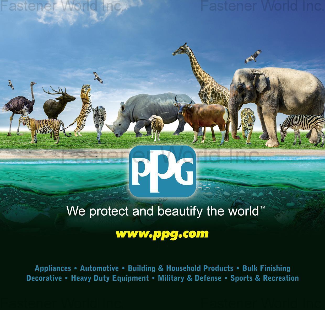 PPG INDUSTRIES INTERNATIONAL INC. TAIWAN BRANCH , PPG Electrocoat Technologies, PPG Anodic Epoxy Electrocoat Products, PPG Anodic Acrylic Electrocoat Products, PPG Cathodic Epoxy Electrocoat Products, PPG Cathodic Acrylic Electrocoat Products PPG INDUSTRIES INTERNATIONAL INC. TAIWAN BRANCH , PPG Electrocoat Technologies, PPG Anodic Epoxy Electrocoat Products, PPG Anodic Acrylic Electrocoat Products, PPG Cathodic Epoxy Electrocoat Products, PPG Cathodic Acrylic Electrocoat Products