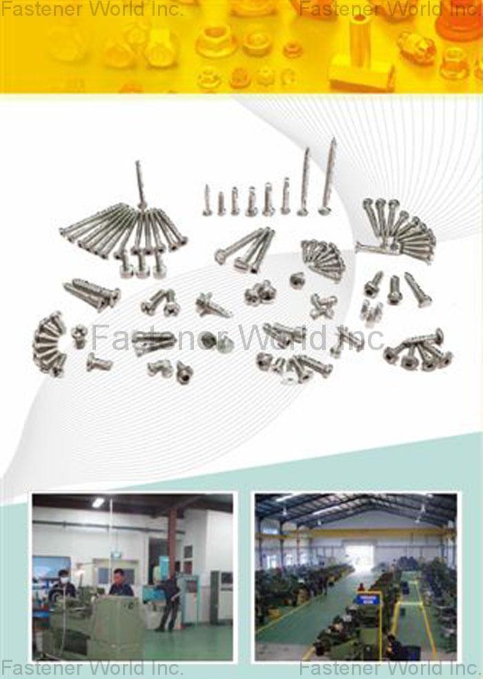 LINKWELL INDUSTRY CO., LTD. , Stainless Steel Screws & Bolts, Machine Screws, Tapping Screws, Chipboard Screws, Socket Screws, TRI-LOBULAR Screws, Hex Socket Head Cap Screws, Hex Head Wood Screws , Machine Screws LINKWELL INDUSTRY CO., LTD. , Stainless Steel Screws & Bolts, Machine Screws, Tapping Screws, Chipboard Screws, Socket Screws, TRI-LOBULAR Screws, Hex Socket Head Cap Screws, Hex Head Wood Screws , Machine Screws