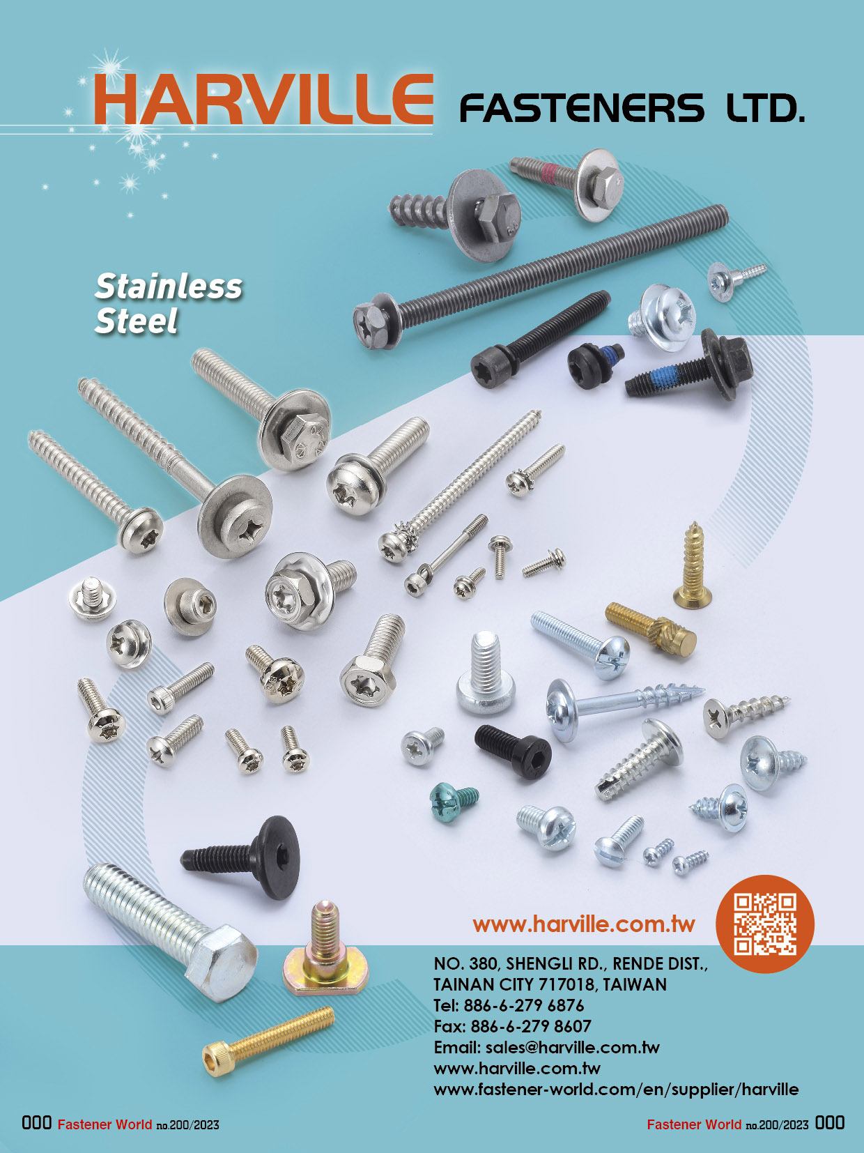HARVILLE FASTENERS LTD. , Special Screws and Bolts, Sems Screws, Stainless Steel Fasteners, Washers... HARVILLE FASTENERS LTD. , Special Screws and Bolts, Sems Screws, Stainless Steel Fasteners, Washers...