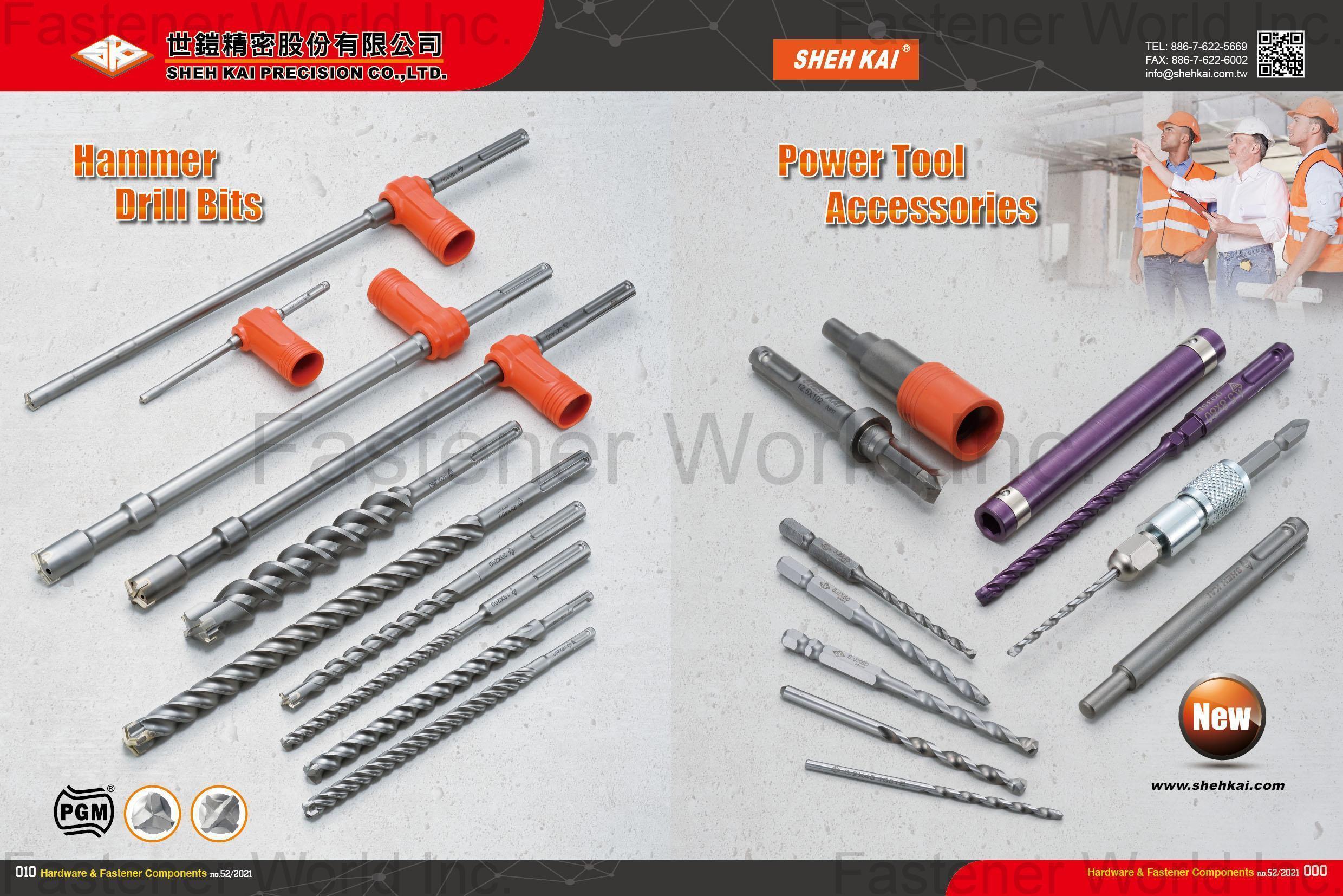 SHEH KAI PRECISION CO., LTD. , Hammer Drill Bits, Power Tool Accessories SHEH KAI PRECISION CO., LTD. , Hammer Drill Bits, Power Tool Accessories