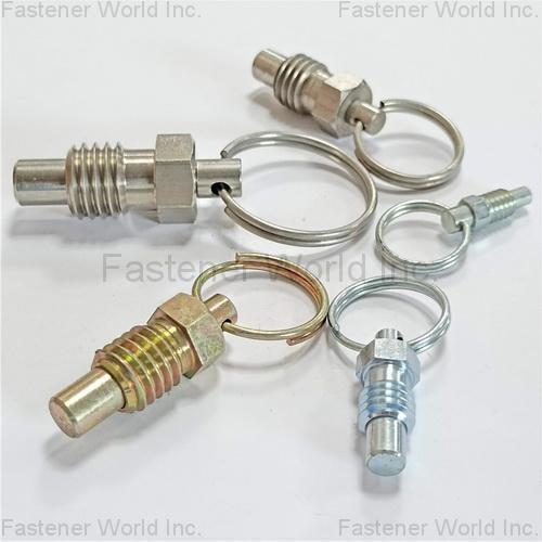 成易五金有限公司 , 拉銷 拉環螺絲 indexing plunger  成易五金有限公司 , 拉銷 拉環螺絲 indexing plunger