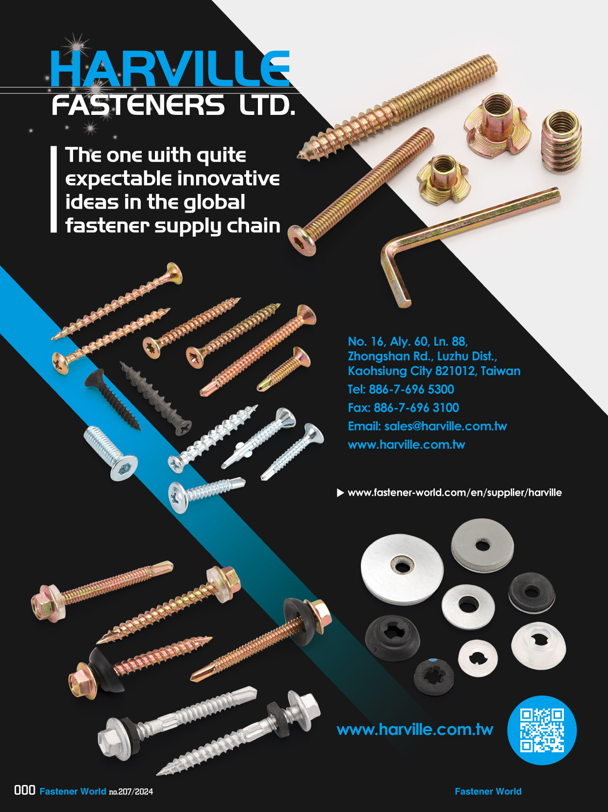 HARVILLE FASTENERS LTD. , Special Screws and Bolts, Sems Screws, Stainless Steel Fasteners, Washers... HARVILLE FASTENERS LTD. , Special Screws and Bolts, Sems Screws, Stainless Steel Fasteners, Washers...