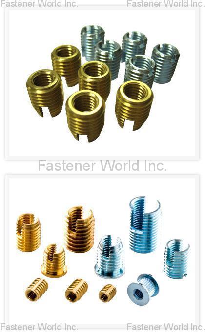 METAL FASTENERS CO., LTD. , Brass Inserts METAL FASTENERS CO., LTD. , Brass Inserts