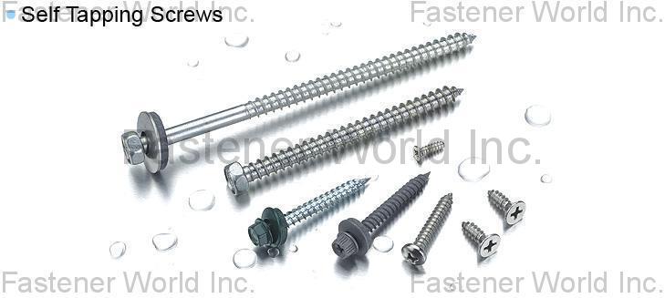 SHEH FUNG SCREWS CO., LTD. , SELF-TAPPING SCREW , Self-Tapping Screws SHEH FUNG SCREWS CO., LTD. , SELF-TAPPING SCREW , Self-Tapping Screws