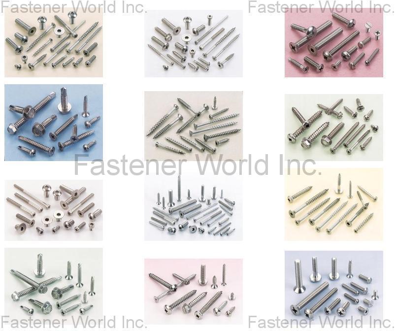 MIN HWEI ENTERPRISE CO., LTD. , CHIPBOARD SCREWS , Machine Screws MIN HWEI ENTERPRISE CO., LTD. , CHIPBOARD SCREWS , Machine Screws