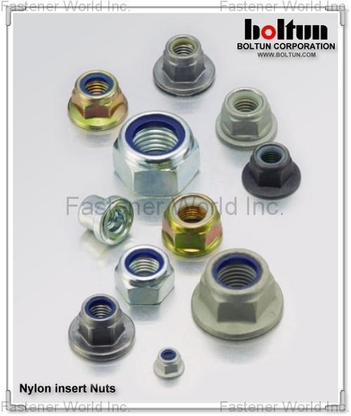 BOLTUN CORPORATION , Nylon Insert Nuts , Nylon Insert Nuts BOLTUN CORPORATION , Nylon Insert Nuts , Nylon Insert Nuts
