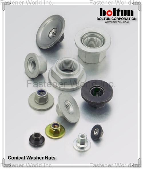 BOLTUN CORPORATION , Conical (Combi) Washer Nuts , Conical Washer Nuts BOLTUN CORPORATION , Conical (Combi) Washer Nuts , Conical Washer Nuts